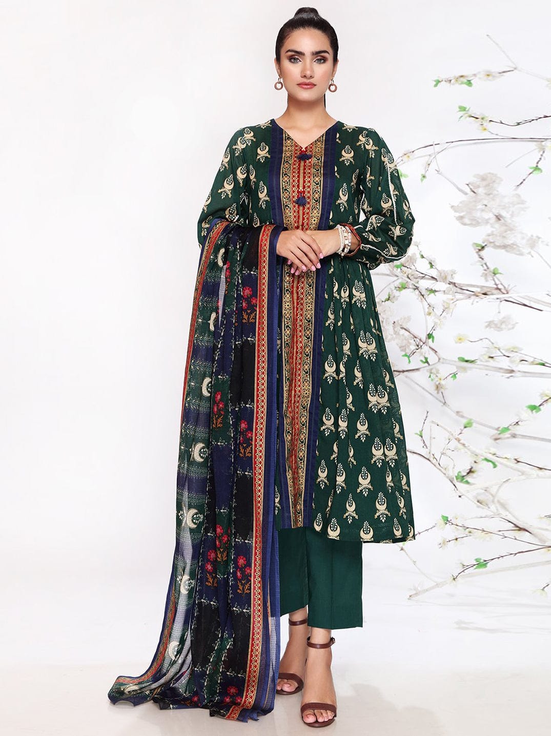 Nishat digital printed lawn 42001384-R