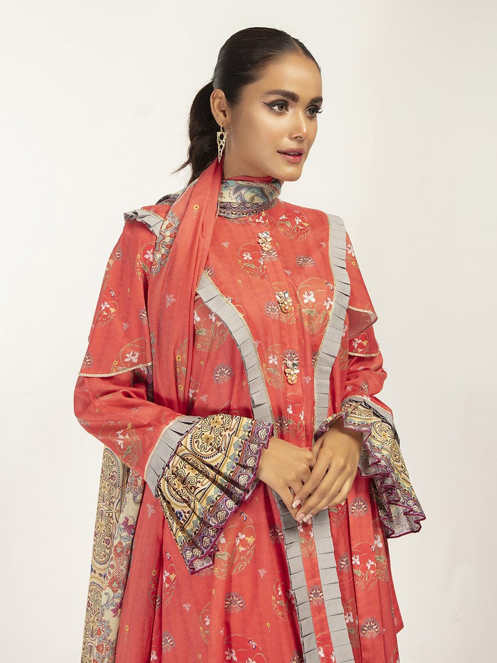 Nishat digital printed lawn 42101210-R