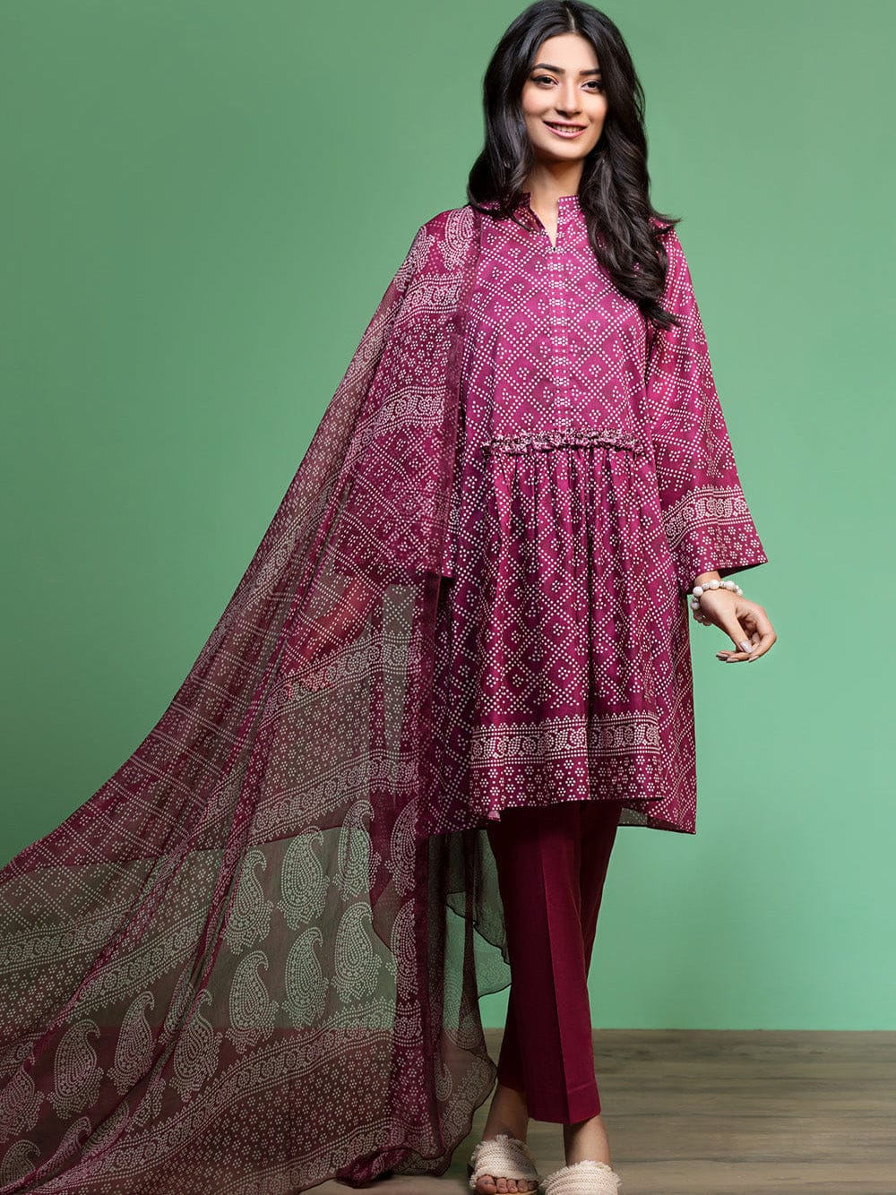 Nishat digital printed lawn 42001132-R