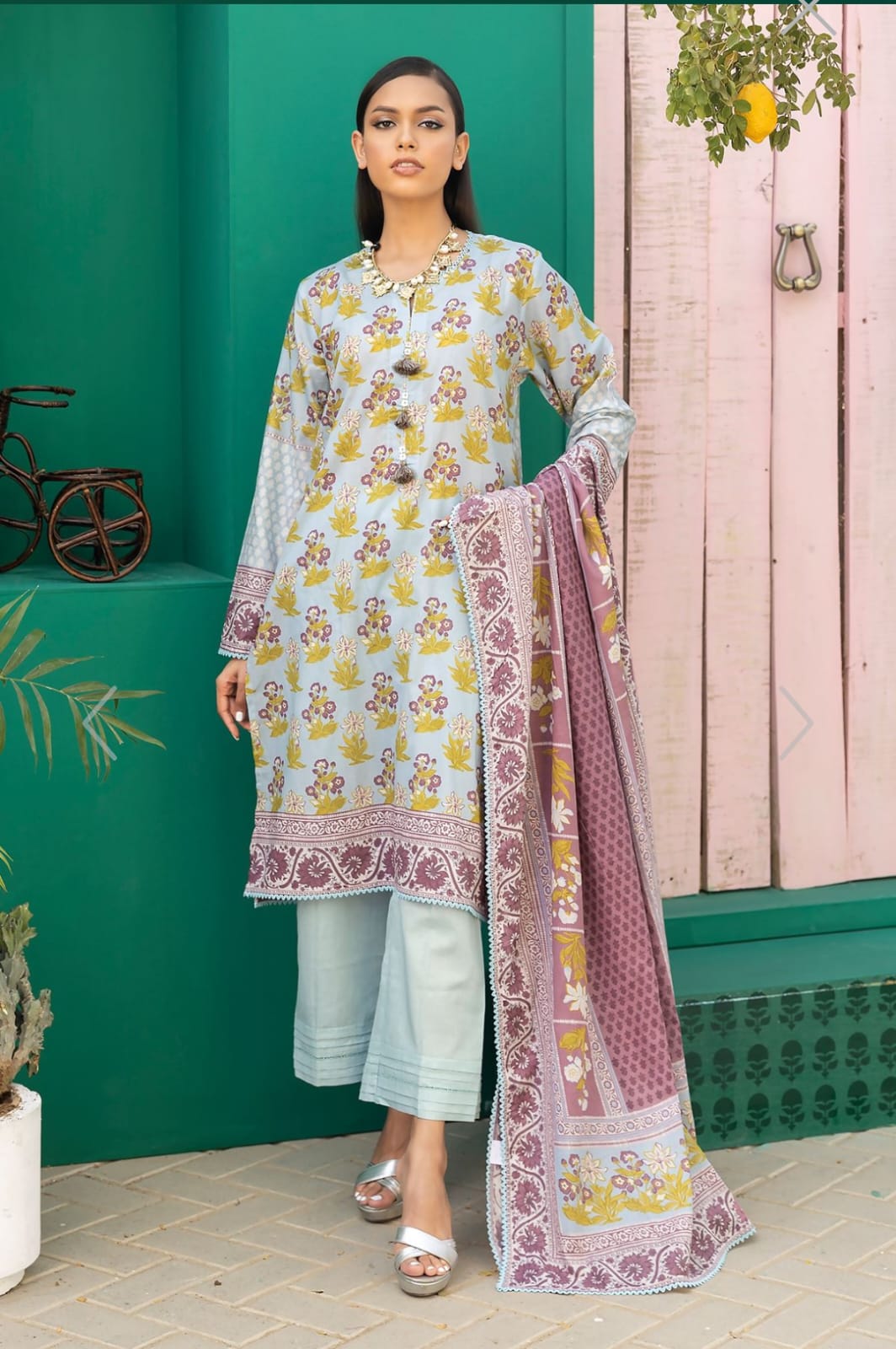 KHADI CAMRIC 3PIECE ALA231226