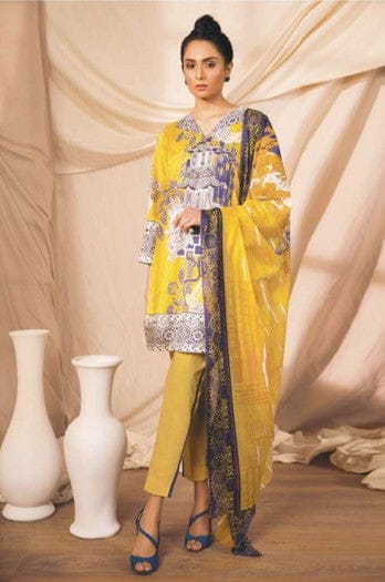 Sapphire 3-Piece Digital Printed Lawn Collection O2RR-DAY2-04BRO2RR-DAY2-04BR