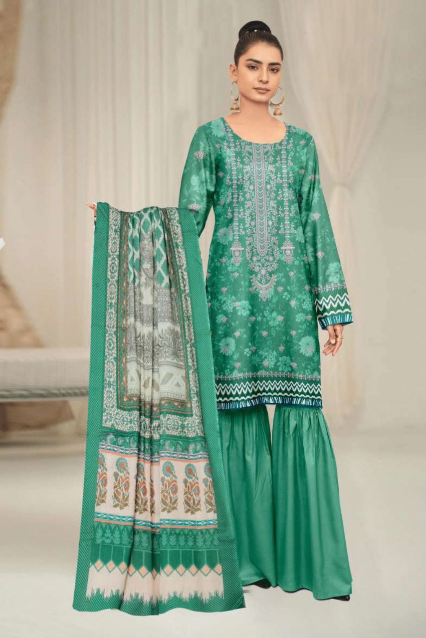 Daisy By Belleza 3 piece Lawn  09