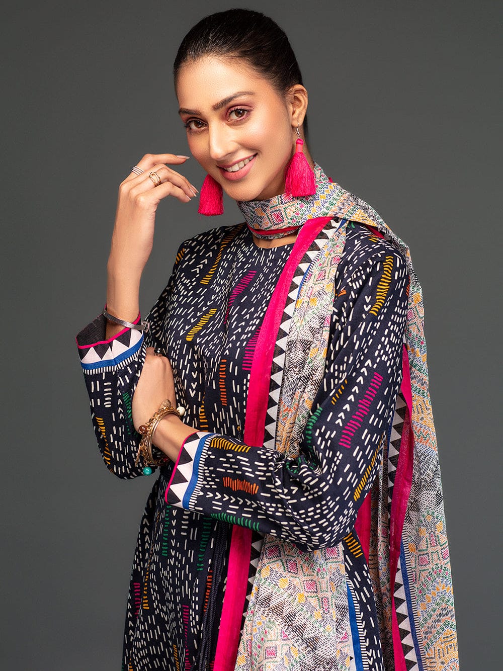 Nishat digital printed lawn 42001112-R