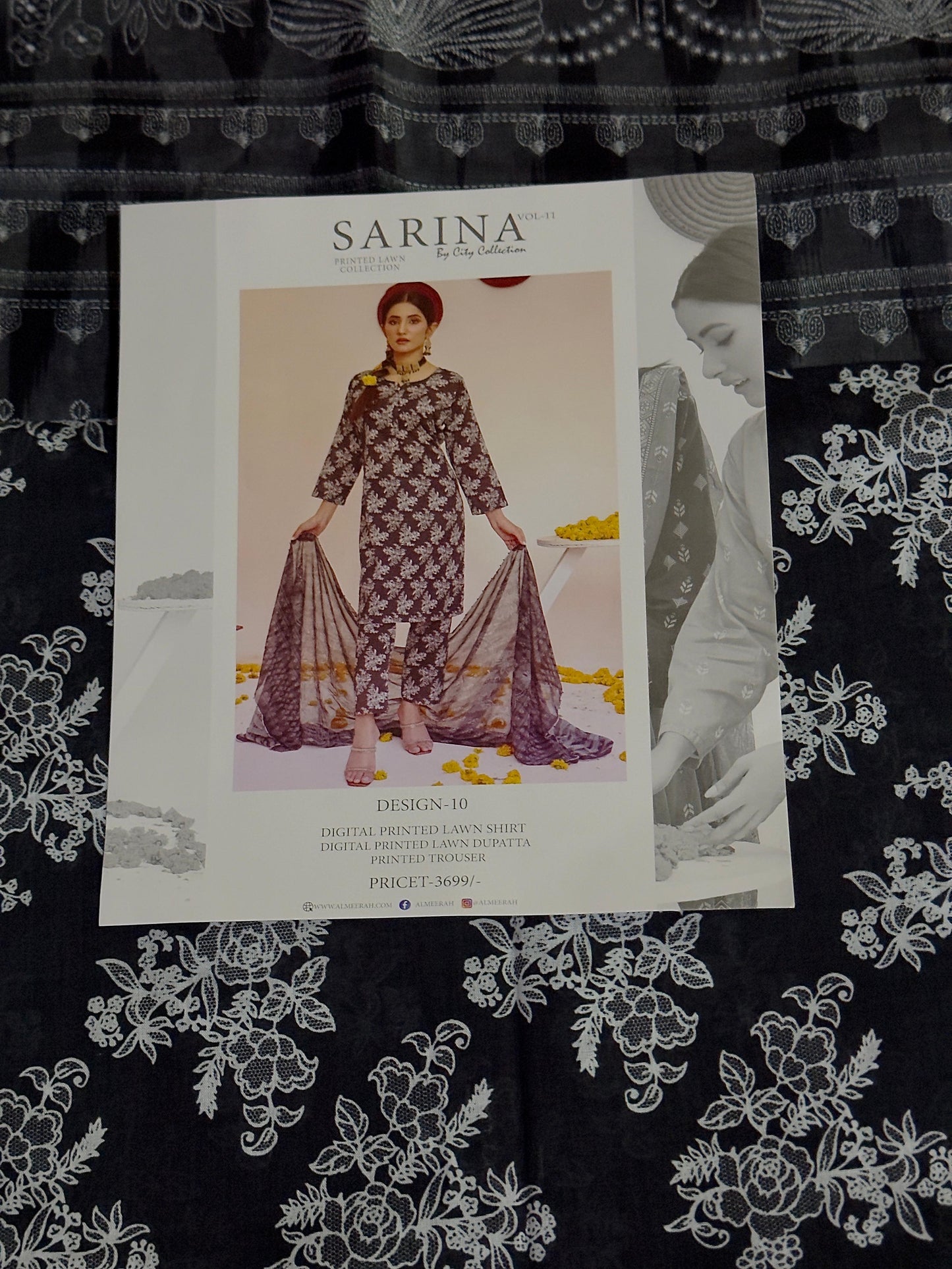 SARINA PRINTED LAWNVol-11 DGN-10